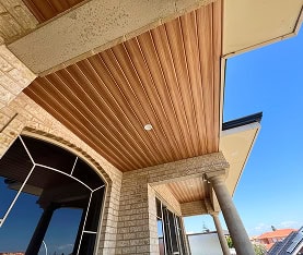 Ceiling Lining Above Windows